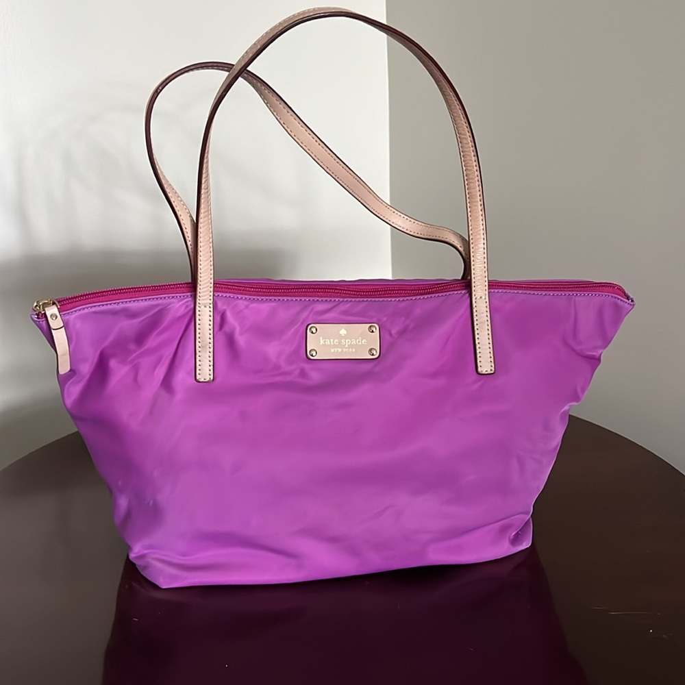 Kate Spade Purple Tote Bag